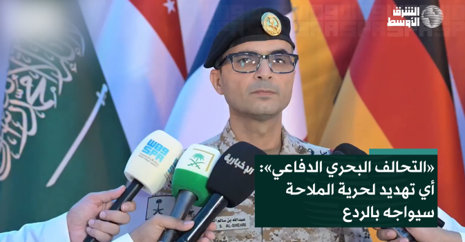 «التحالف البحري الدفاعي»: أي تهديد لحرية الملاحة سيواجه بالردع