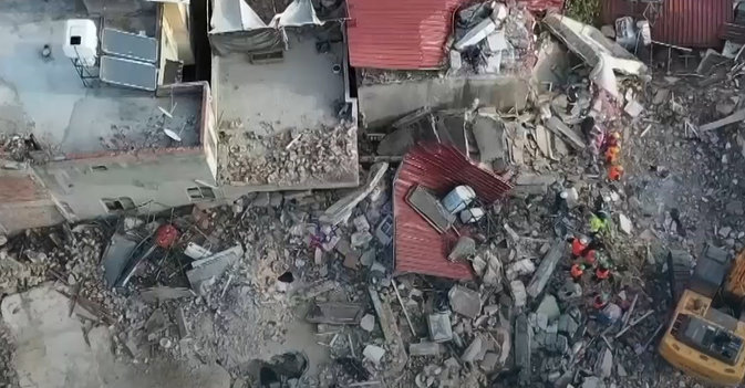 صور جوية لحجم الدمار في أنطاكيا