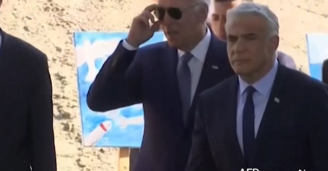 بايدن يزور نظام الدفاع الصاروخي الإسرائيلي في «مطار بن غوريون»