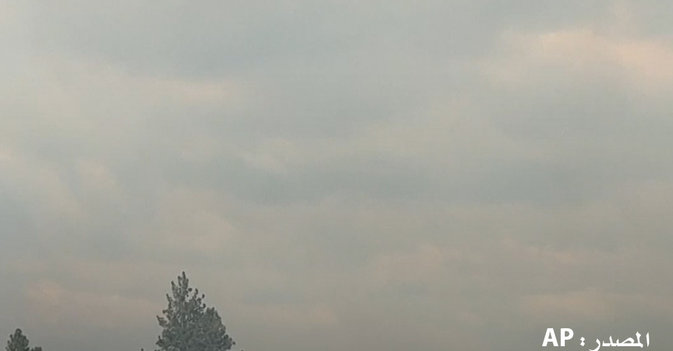 1200 رجل إطفاء يكافحون حرائق الغابات شمال كاليفورنيا