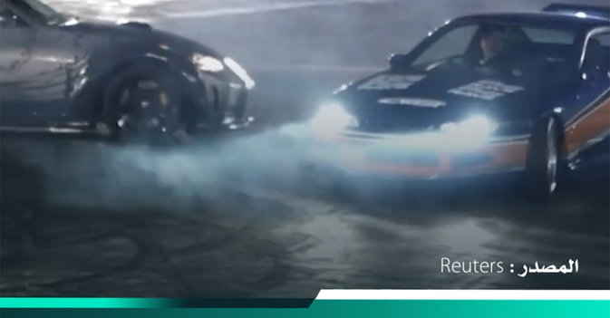 عشاق "الدريفت" يمارسون شغفهم في الكرنفال السعودي الدولي "أوتوفيل"