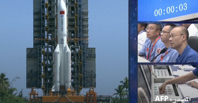 الصين تطلق الوحدة المعملية «ونتيان» إلى محطتها الفضائية الدائمة