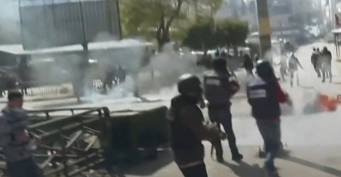 مواجهات عنيفة بين فلسطينيين والجيش الإسرائيلي في نابلس