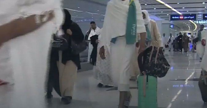وصول أول رحلة معتمرين من أربيل إلى مطار جدة الدولي