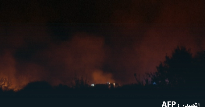 حريق يدمر نحو ألف هكتار جنوب شرقي فرنسا