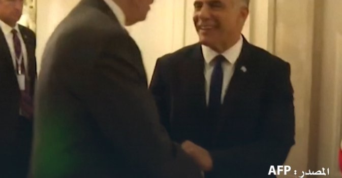 لقاء ثنائي بين الرئيس الأميركي بايدن ورئيس الوزراء الإسرائيلي لابيد