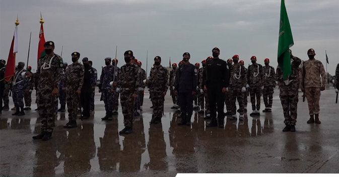 انطلاق التمرين التعبوي المشترك "أمن الخليج العربي 3" في السعودية