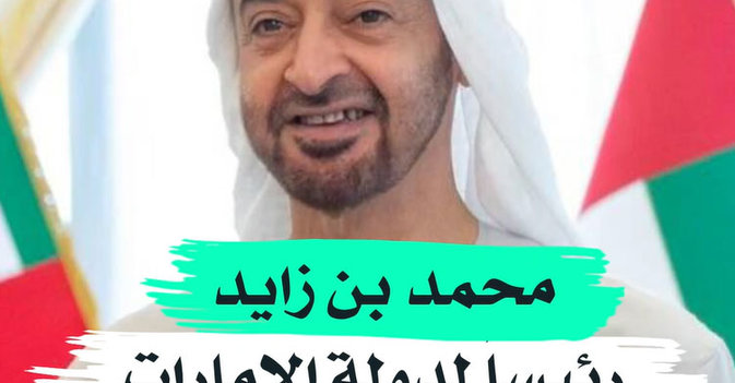 محمد بن زايد رئيساً لدولة الإمارات
