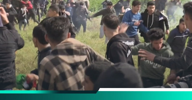 اشتباكات بين الفلسطينيين والجيش الإسرائيلي في ذكرى «يوم الأرض»