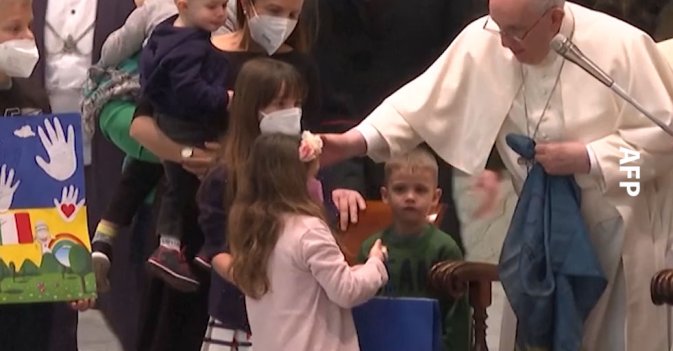 البابا فرنسيس: ضعوا حداً لهذا الحرب