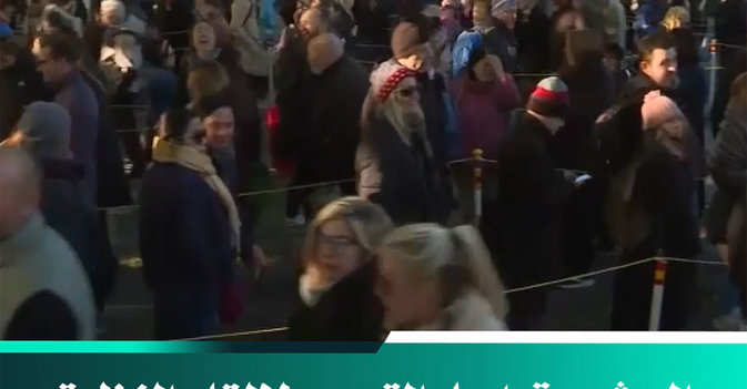 الحشود تواصل التجمع لإلقاء النظرة الأخيرة على نعش الملكة إليزابيث