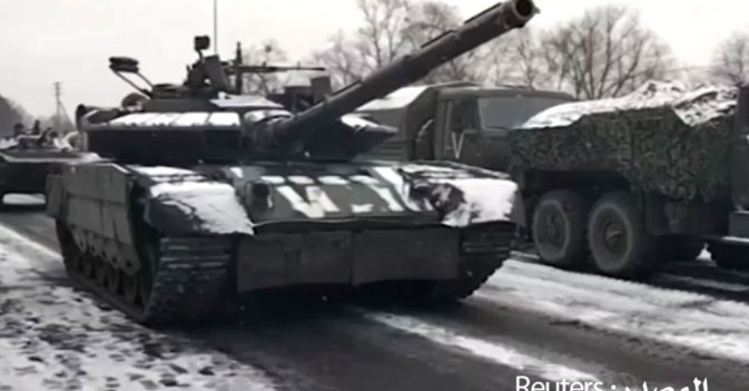 دبابات روسية تتقدم نحو العاصمة الأوكرانية