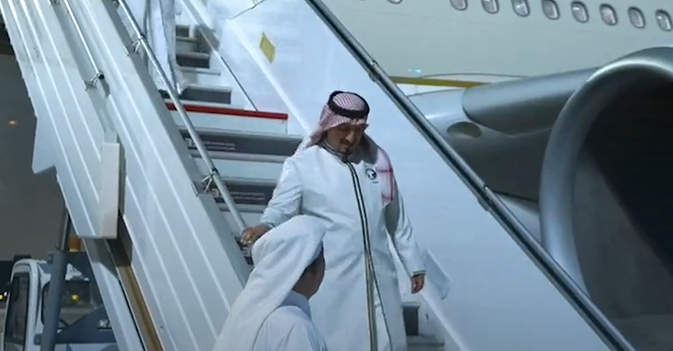 المنتخب السعودي يصل قطر للمشاركة في كأس العالم