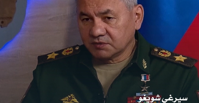 شويغو روسيا استخدمت صاروخاً يفوق سرعة الصوت في أوكرانيا 3 مرات