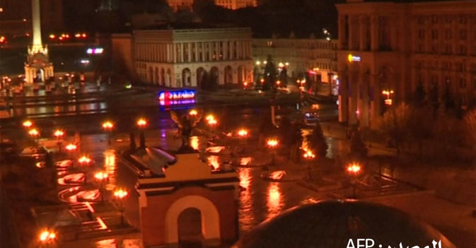 صافرات الإنذار تصدع في كييف مع نهاية اليوم الثامن للهجوم الروسي