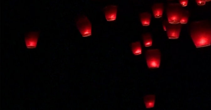 سماء تايوان تتلون بالفوانيس في مهرجانها السنوي