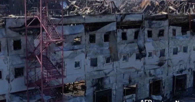 "ستويانكا" تحولت لمدينة أطلال بعد القصف الروسي