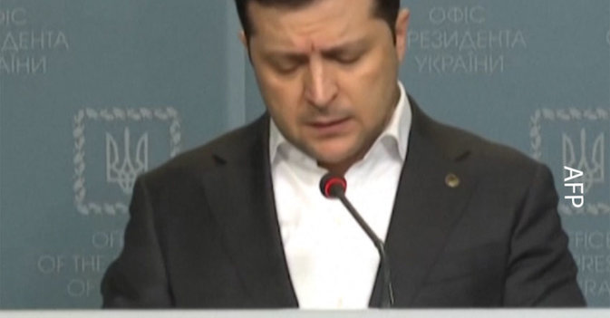 كلمة الرئيس الأوكراني