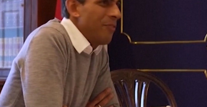 سوناك لزيلينسكي استمتعنا بوجود زوجتك... كان لها تأثير رائع