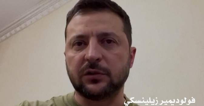 زيلينسكي: الجو غائم في القرم ومشمس بأوكرانيا