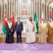 ولي العهد السعودي والرئيس الصيني وقادة دول مجلس التعاون الخليجي في صورة تذكارية عقب انتهاء أعمال القمة (واس)