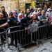 أغلقت الشرطة الإسرائيلية مدخل الأقصى بعد زيارة وزير الأمن المتشدد إيتمار بن غفير في البلدة القديمة بالقدس الخميس (رويترز)