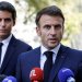 الرئيس الفرنسي إيمانويل ماكرون ورئيس الوزراء غابرييل أتال (أ.ف.ب)