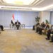 رئيس الوزراء المصري خلال استقباله وزير خارجية السودان (مجلس الوزراء المصري)