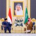 ولي العهد السعودي والرئيس الإندونيسي خلال جلسة المباحثات بقصر السلام في جدة الأربعاء (واس)