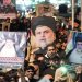 مؤيدو مقتدى الصدر خلال احتجاج بمدينة الصدر في بغداد (أرشيفية - أ.ب)