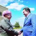 رئيس الحكومة محمد شياع السوداني ورئيس الحزب الديمقراطي مسعود بارزاني في أربيل (أرشيفية - إعلام حكومي)