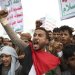 الحوثيون يشنون هجماتهم تحت لافتة منع الملاحة المرتبطة بإسرائيل ومناصرة الفلسطينيين في غزة (أ.ب)