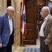 رئيس البرلمان اللبناني نبيه بري مستقبلاً الرئيس السابق لـ«الحزب التقدمي الاشتراكي» وليد جنبلاط (إعلام مجلس النواب)