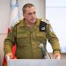 صورة نشرها الجيش الإسرائيلي لزامير خلال اجتماع مع قادة قواته في قاعدة غليلوت العسكرية