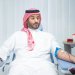 ولي العهد السعودي الأمير محمد بن سلمان لدى تبرعه بالدم (واس)