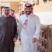 ولي العهد السعودي لدى استقباله الرئيس الإماراتي في العاصمة الرياض الأربعاء (واس)