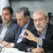 جانب من لقاء لاريجاني مع أعضاء الغرفة التجارية الثلاثاء (موقعه الرسمي)