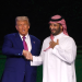 الأمير محمد بن سلمان ولي العهد رئيس مجلس الوزراء والرئيس الأميركي دونالد ترمب في منتدى الاستثمار السعودي الأميركي بالرياض (منتدى الاستثمار)