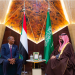 الأمير محمد بن سلمان استقبل في مكتبه بقصر اليمامة بالرياض رئيس مجلس السيادة الانتقالي السوداني عبد الفتاح البرهان (واس)