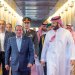 الأمير محمد بن سلمان لدى استقباله الرئيس عبد الفتاح السيسي في جدة (واس)