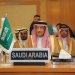 المهندس وليد الخريجي خلال الاجتماع الاستثنائي لمنظمة التعاون الإسلامي في جدة (الخارجية السعودية)