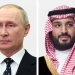 الأمير محمد بن سلمان ولي العهد السعودي والرئيس الروسي فلاديمير بوتين (الشرق الأوسط)