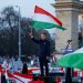 بيتر ماجيار زعيم المعارضة خلال الاحتفال بالعيد الوطني المجري في بودابست - 15 مارس 2026 (رويترز)