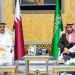 الأمير محمد بن سلمان ولي العهد رئيس مجلس الوزراء السعودي مستقبِلاً أمير قطر تميم بن حمد آل ثاني (واس)