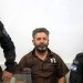 الناشط الإسباني سيف أبو كشك يصل إلى محكمة في عسقلان - إسرائيل - 3 مايو 2026 (أ.ف.ب)