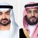 ولي العهد السعودي الأمير محمد بن سلمان والرئيس الإماراتي الشيخ محمد بن زايد (الخارجية السعودية)