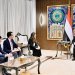 رئيس مجلس القيادة الرئاسي اليمني رشاد العليمي استقبل وفداً من المعهد الملكي البريطاني (سبأ)