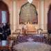السلطان هيثم بن طارق لدى استقباله رئيس البرلمان الإيراني محمد باقر قاليباف ووزير الخارجية عباس عراقجي (العُمانية)