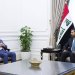 رئيس الوزراء العراقي علي الزيدي خلال المقابلة مع رئيس تحرير «الشرق الأوسط» في بغداد الأحد
