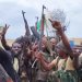 صورة متداولة لعناصر من الجيش السوداني عند دخولهم في وقت سابق منطقة الكيلي بولاية النيل الأزرق